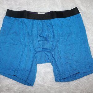 MeUndies boxer briefs solid blue size medium - NWOT